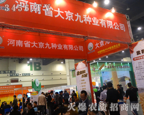 2013秋季種子會人多,產品多,大京九種業不怕宣傳不好,產品好就是真的好!