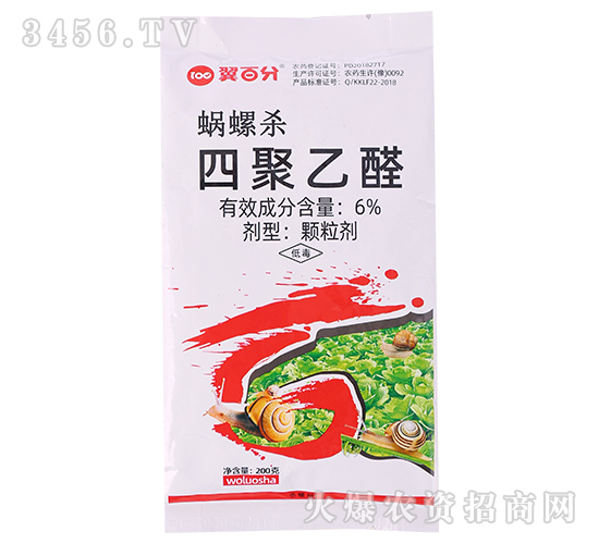 6%四聚乙醛顆粒劑-翼百分-科瑞達
