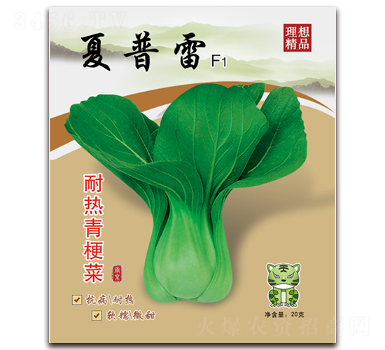 夏普雷（耐熱青梗菜）-青梗菜種子-理想農業