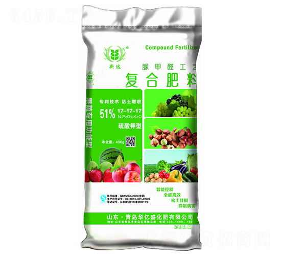 硫酸鉀復合肥料17-17-17-華億盛