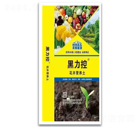 花卉營養土-黑力控-豫珠肥業