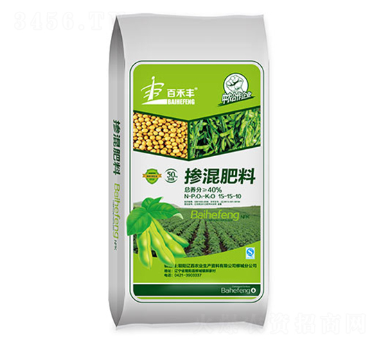 毛豆摻混肥料15-15-10-百禾豐-遼西農業(yè)