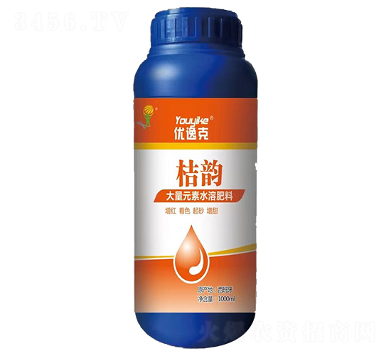 大量元素水溶肥料-桔韻-優逸克