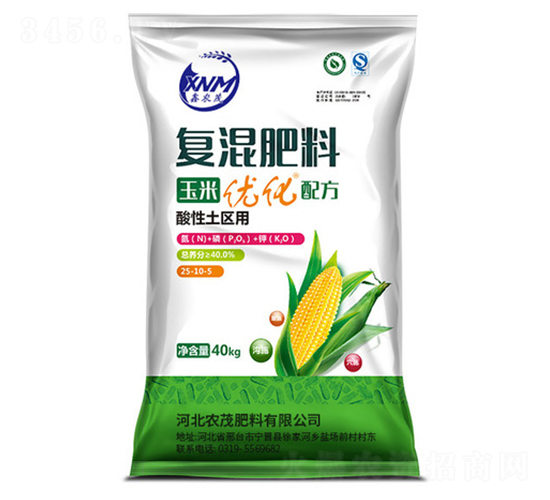 玉米專用復混肥料25-10-5-鑫農茂
