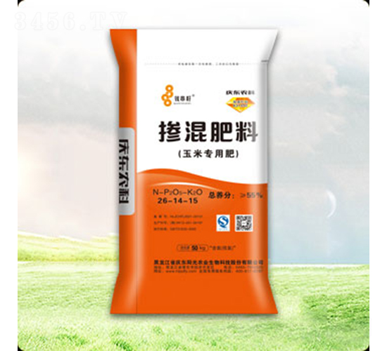 玉米專用摻混肥料26-14-15-慶東農科