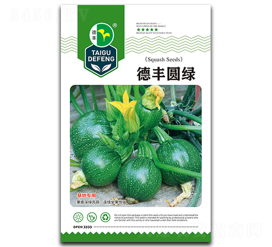 德豐圓綠-西葫蘆種子-德豐種業