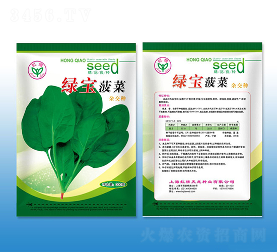 綠寶-菠菜種子-天龍種業