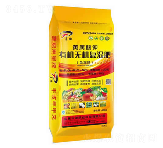 黃腐酸鉀有機無機復混肥-星牌-興發肥業