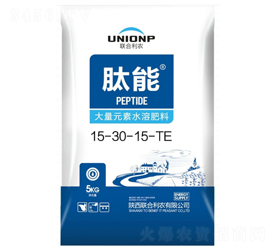 大量元素水溶肥料15-30-15+TE-肽能-聯合利農