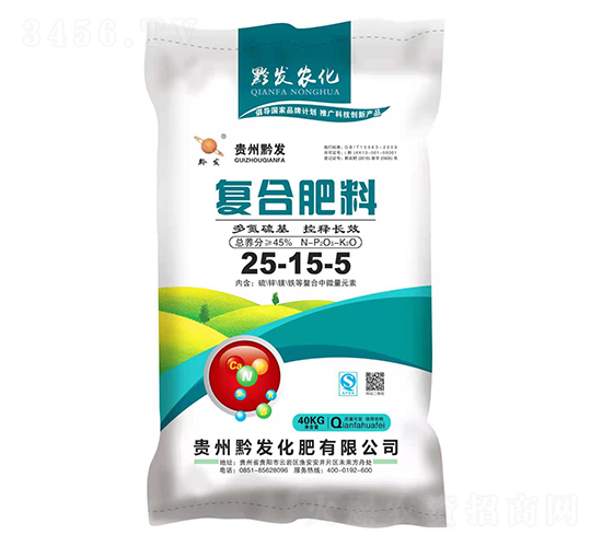復合肥料25-15-5-貴州黔發