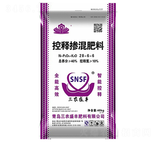 控釋摻混肥料28-6-6-三農盛豐