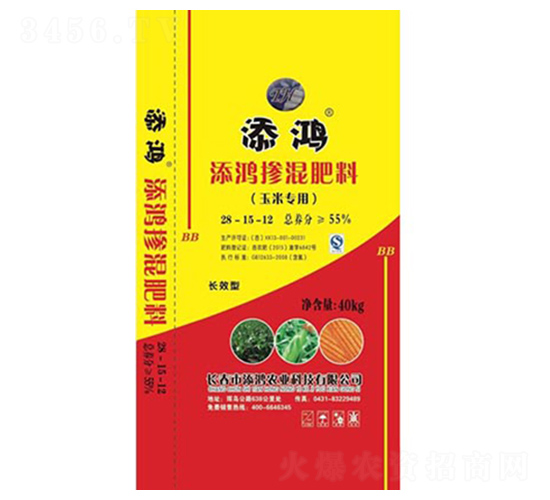 摻混肥料28-15-12-添鴻農業
