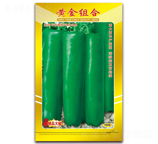黃金組合-厚皮泡椒種子-紅發種業