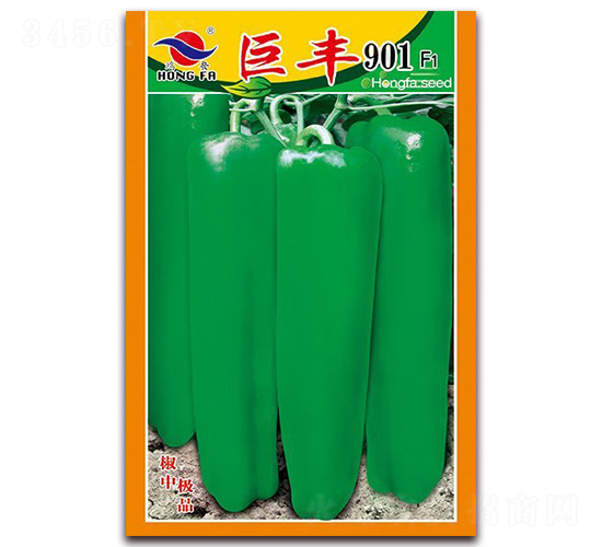 巨豐901-厚皮泡椒種子-紅發種業