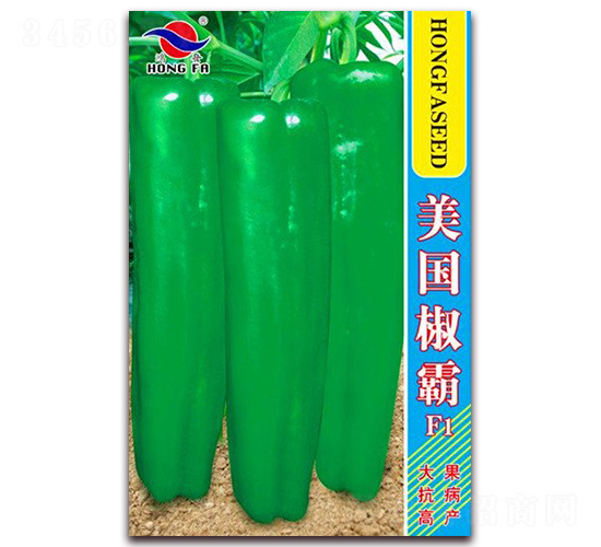 美國椒霸-厚皮泡椒種子-紅發種業