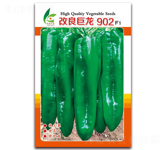æ”¹è‰¯å·¨é¾902-åŽšçš®æ³¡æ¤’ç¨®å­-ç´…ç™¼ç¨®æ¥­