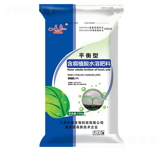含腐植酸水溶肥料（平衡型）-天象生物