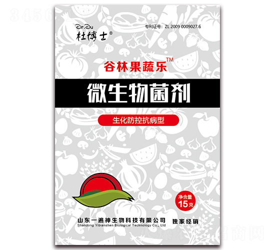 15g微生物菌劑（生化防控抗病型）-谷林果蔬樂-一遍神