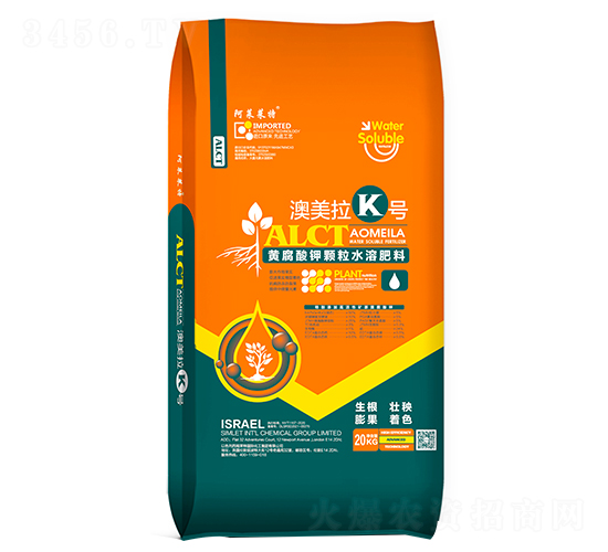 黃腐酸鉀顆粒水溶肥料-澳美拉K號-西姆萊特