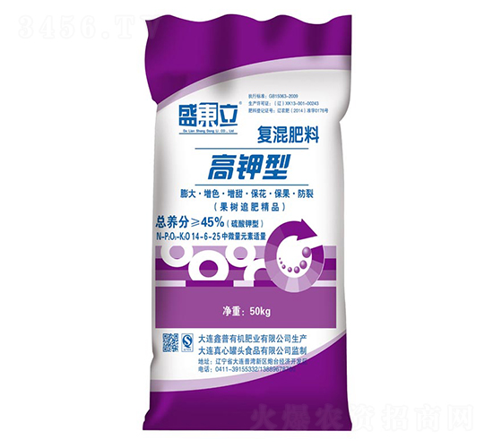 高鉀型復混肥料14-6-25-盛東立-鑫普