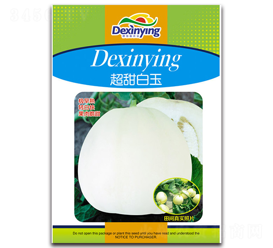 白玉-甜瓜種子-德信盈農業