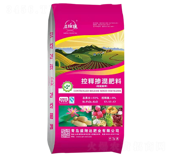 控釋摻混肥料17-17-17-盛翔達