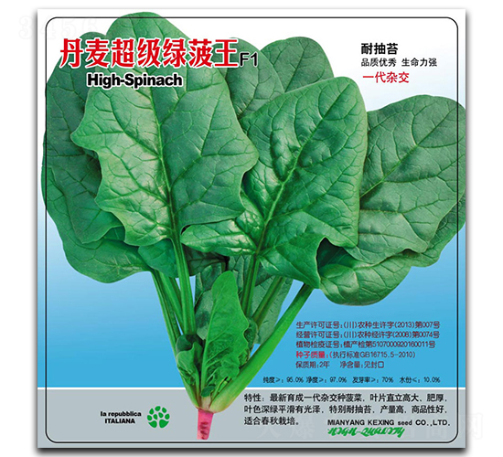 丹麥超級綠菠王-葉菜種子-科興種業