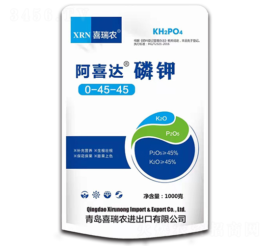磷鉀肥0-45-45-阿喜達-喜瑞農