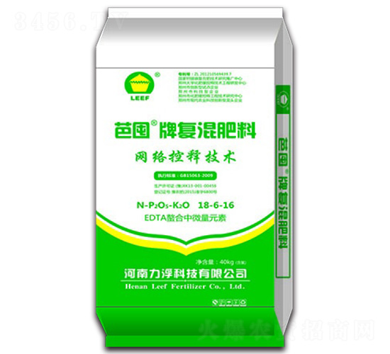 網絡狀控釋肥18-6-16-芭囤-力浮科技