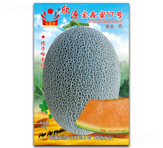 寶鑫蜜17號-甜瓜種子-欣源種業