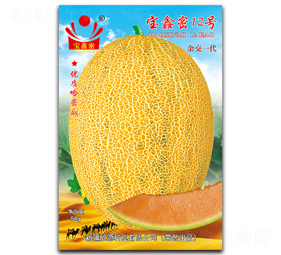 寶鑫密12號-甜瓜種子-欣源種業