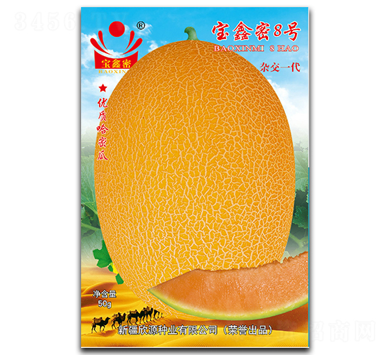寶鑫密8號-甜瓜種子-欣源種業