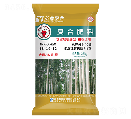 桉樹適用復合肥料18-10-12-德亞-和齊成農業