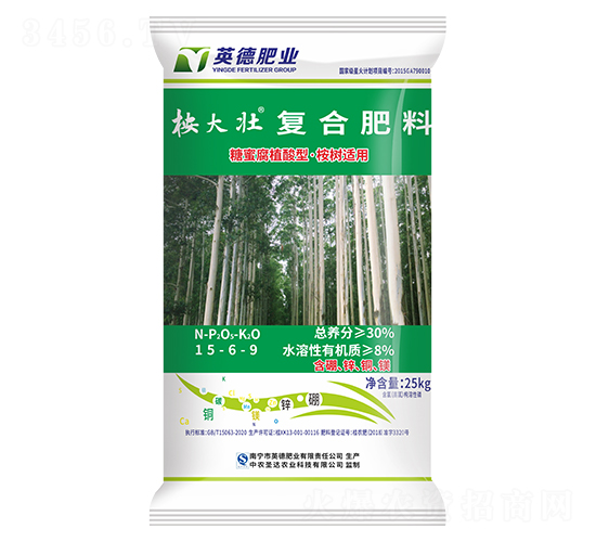 桉樹適用復合肥料15-6-9-桉大壯-和齊成農業