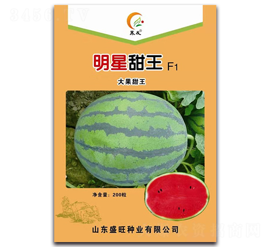 明星甜王F1-西瓜種子-盛旺種業(yè)