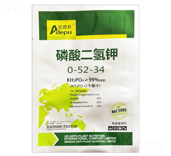 200g磷酸二氫鉀0-52-34-愛(ài)德樸