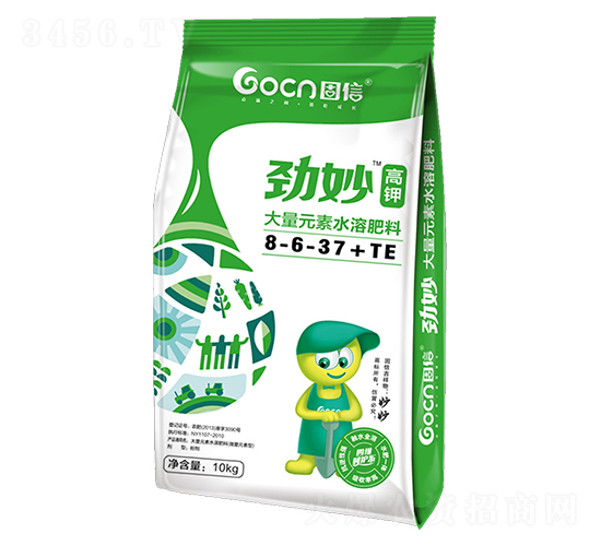 大量元素水溶肥8-6-37+TE-勁妙-固信