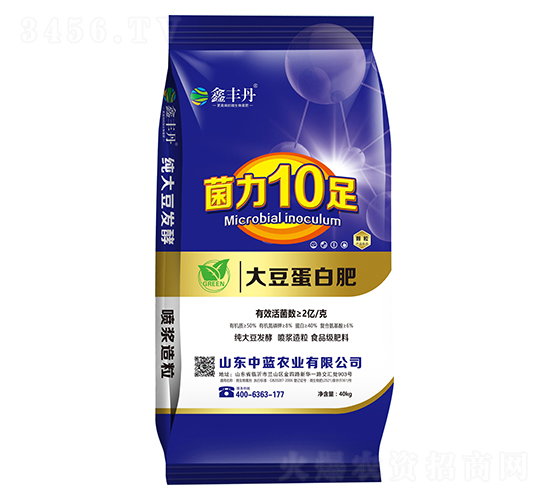 大豆蛋白肥-鑫豐丹-中藍農業