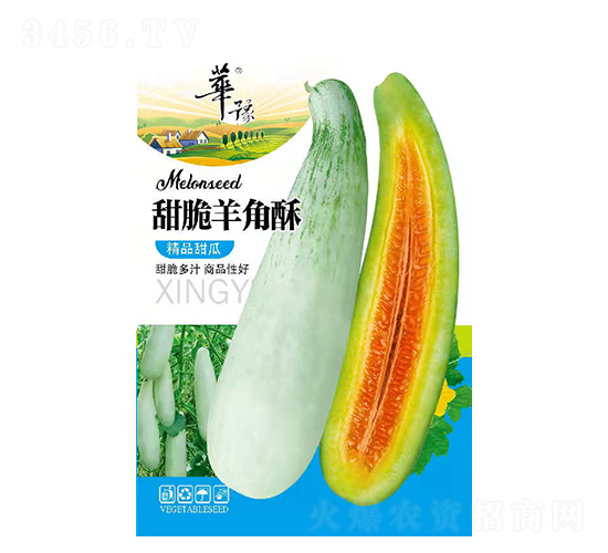 脆甜羊角酥-甜瓜種子-邢源農業