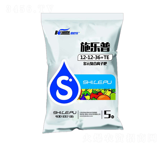 生物多元復(fù)合離子肥12-12-36+TE-施樂普-伯倫特