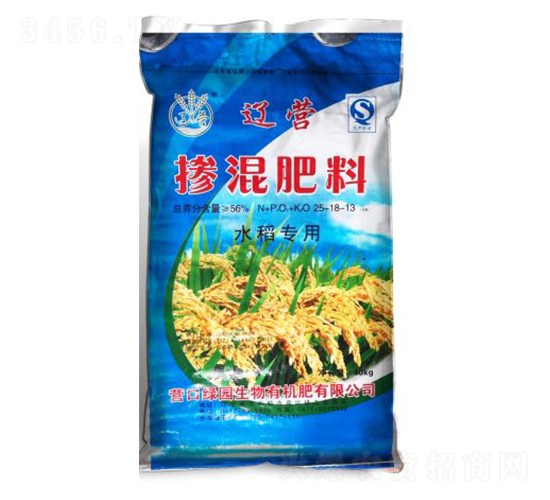 水稻摻混肥料25-18-13-營(yíng)海