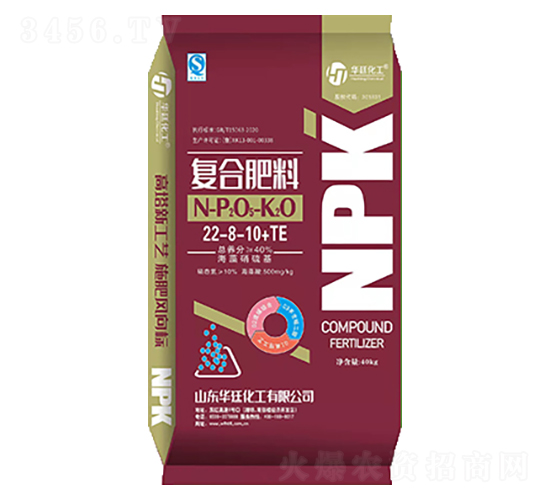 海藻硝硫基復合肥料22-8-10+TE-華廷化工