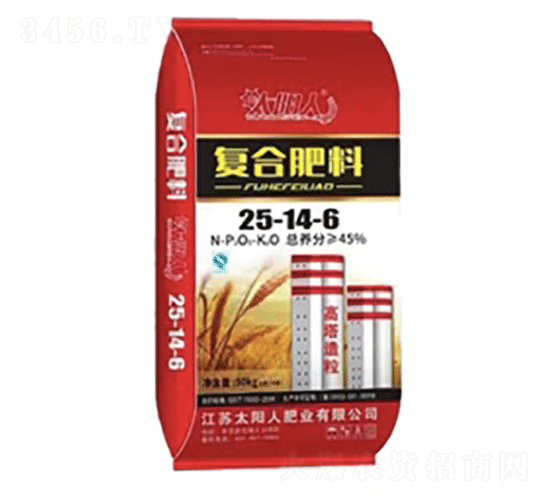復合肥料25-14-6-太陽人-中輝化肥
