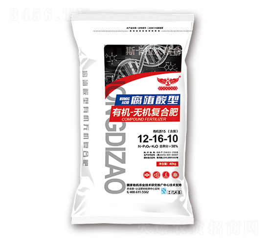 腐殖酸型有機無機復合肥12-16-10-富農