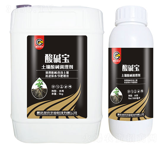 酸堿寶土壤酸堿調理劑-鵬達邦農