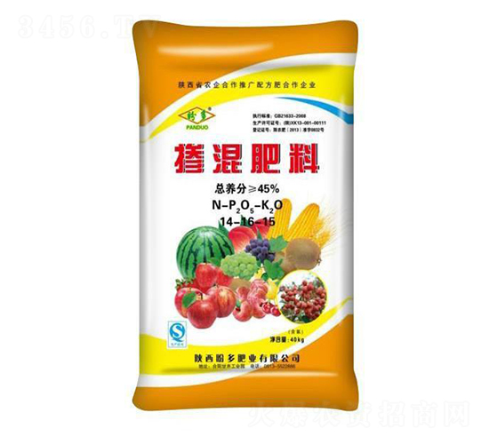 摻混肥料14-16-15-金水綠旺-盼多肥業