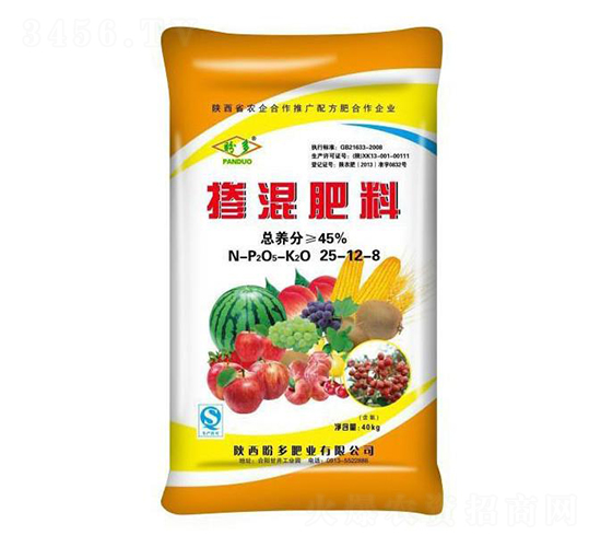 摻混肥料25-12-8-金水綠旺-盼多肥業