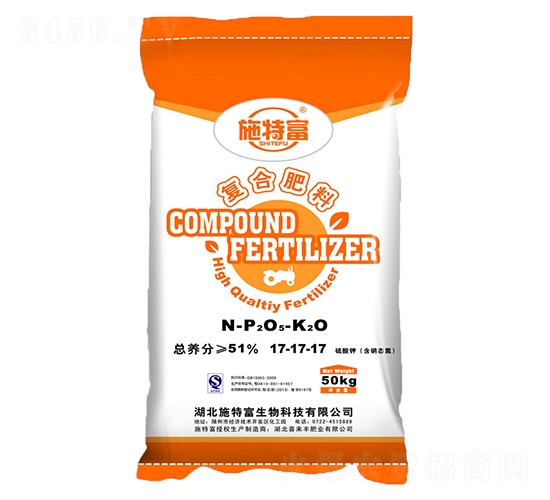 硫酸鉀復合肥料17-17-17-施特富