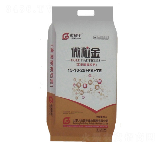 富里酸微粒肥15-10-25+FA+TE-微粒金-金普豐