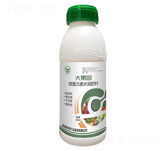 å¤§æžœåœ’ï¼ˆå¾®é‡å…ƒç´ æ°´æº¶è‚¥ï¼‰-ç´è²ç¤¦æ¥­